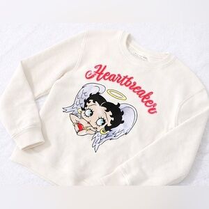Fleischer Studios Betty Boop “Heartbreaker” Sweatshirt | NWT | Size L